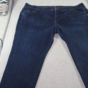 Lane Bryant Tighter Tummy Fit Size 26 High Rise Straight Blue Jeans